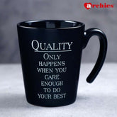 Archies Black Corporate Quote Mug